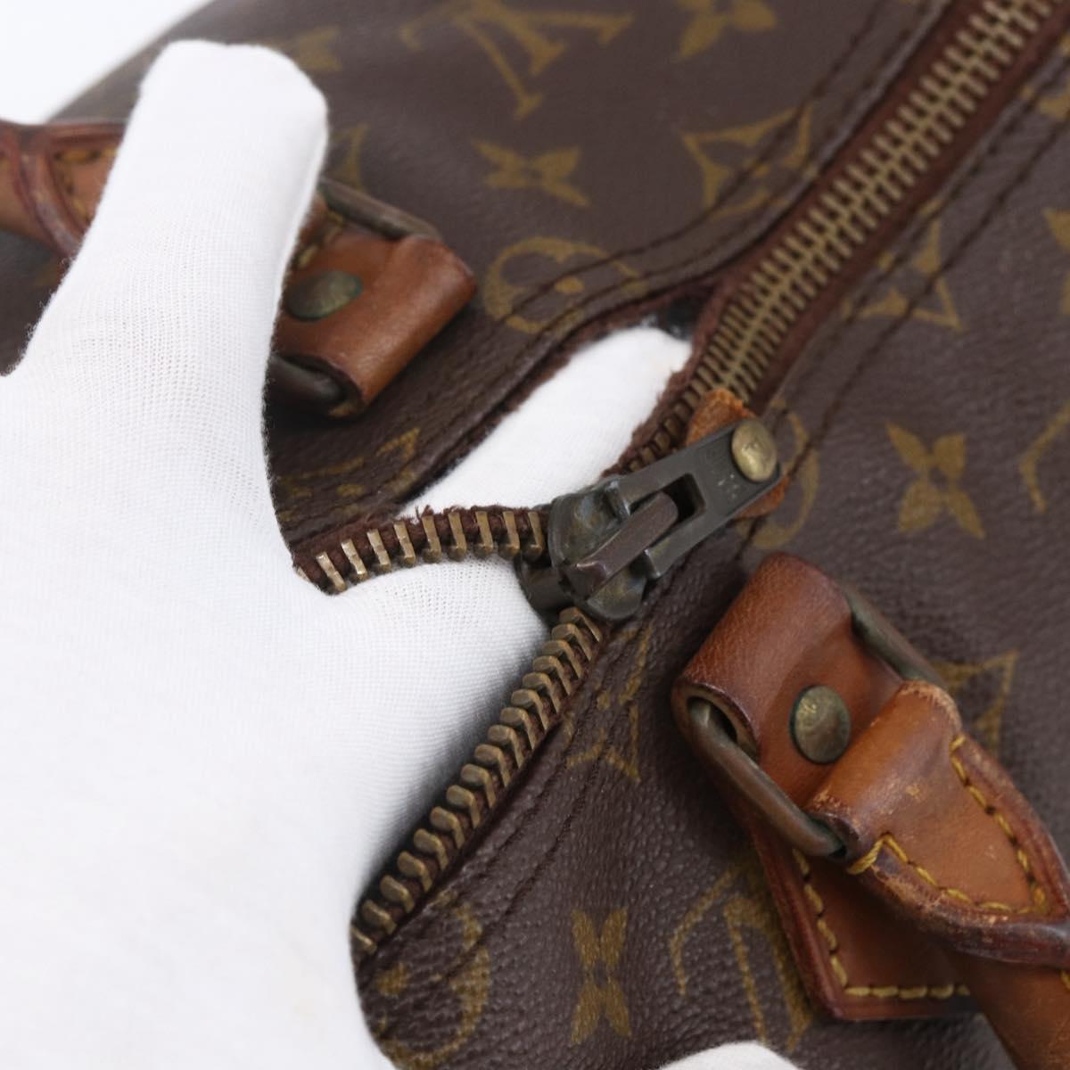 LOUIS VUITTON Monogram Speedy 35 Hand Bag Vintage M41524 LV Auth 149719