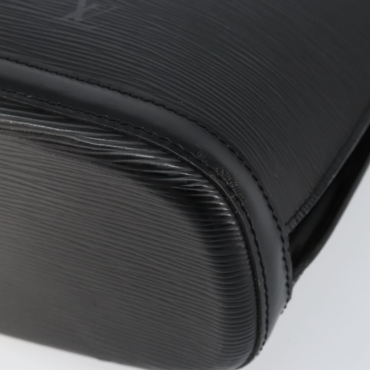 LOUIS VUITTON Epi Lussac Shoulder Bag Black M52282 LV Auth 149720