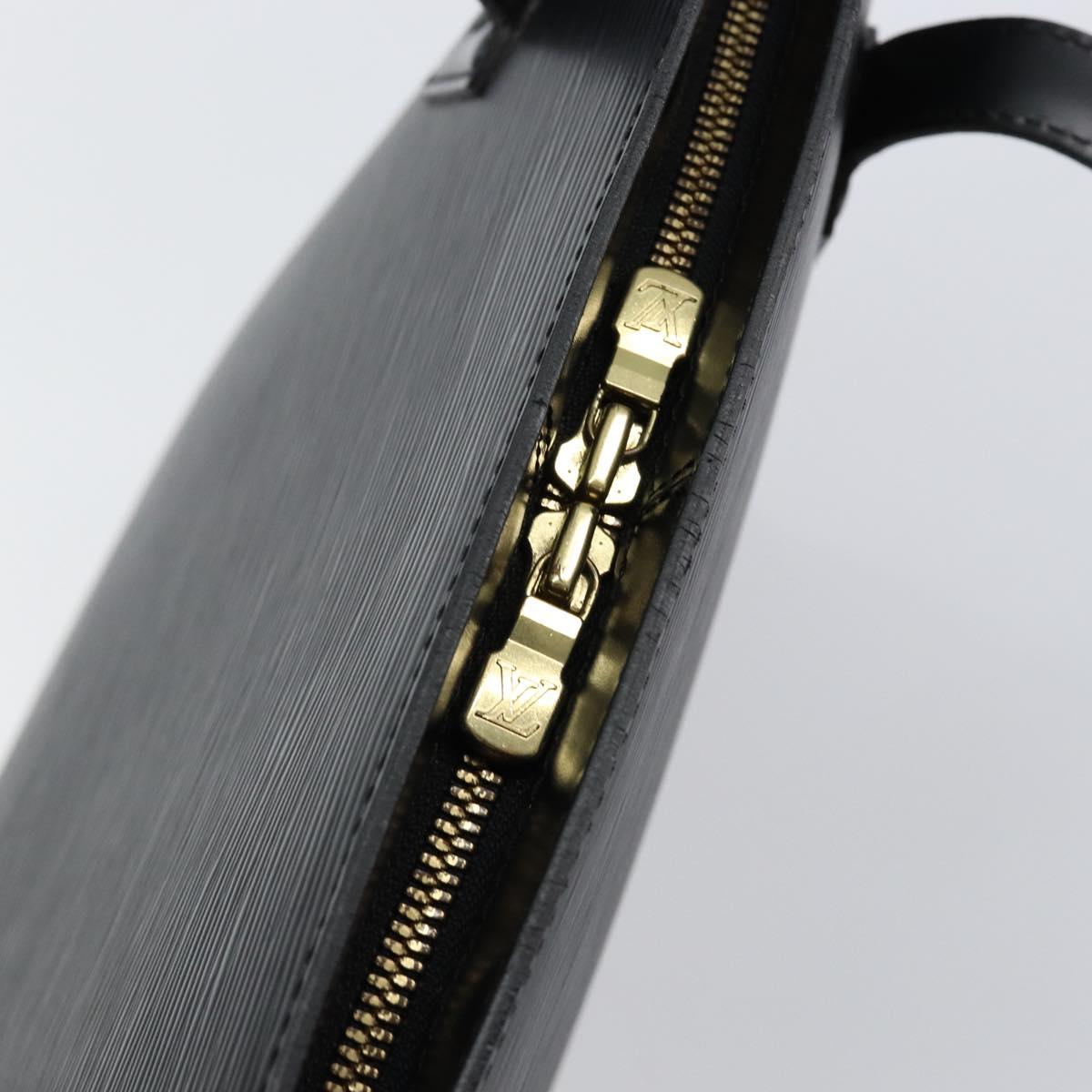 LOUIS VUITTON Epi Lussac Shoulder Bag Black M52282 LV Auth 149720