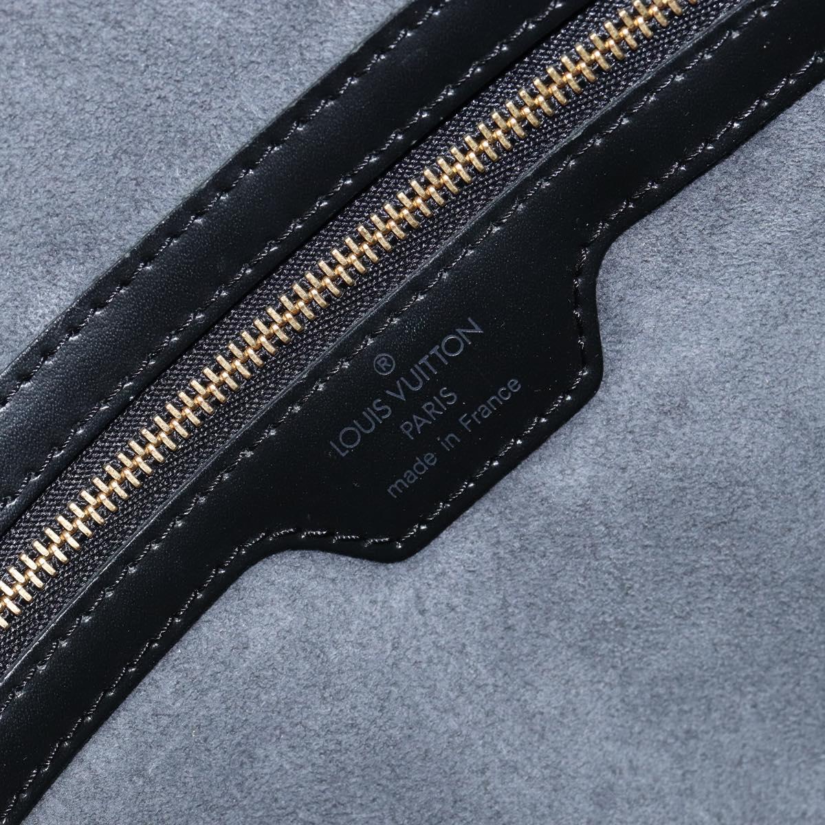 LOUIS VUITTON Epi Lussac Shoulder Bag Black M52282 LV Auth 149720