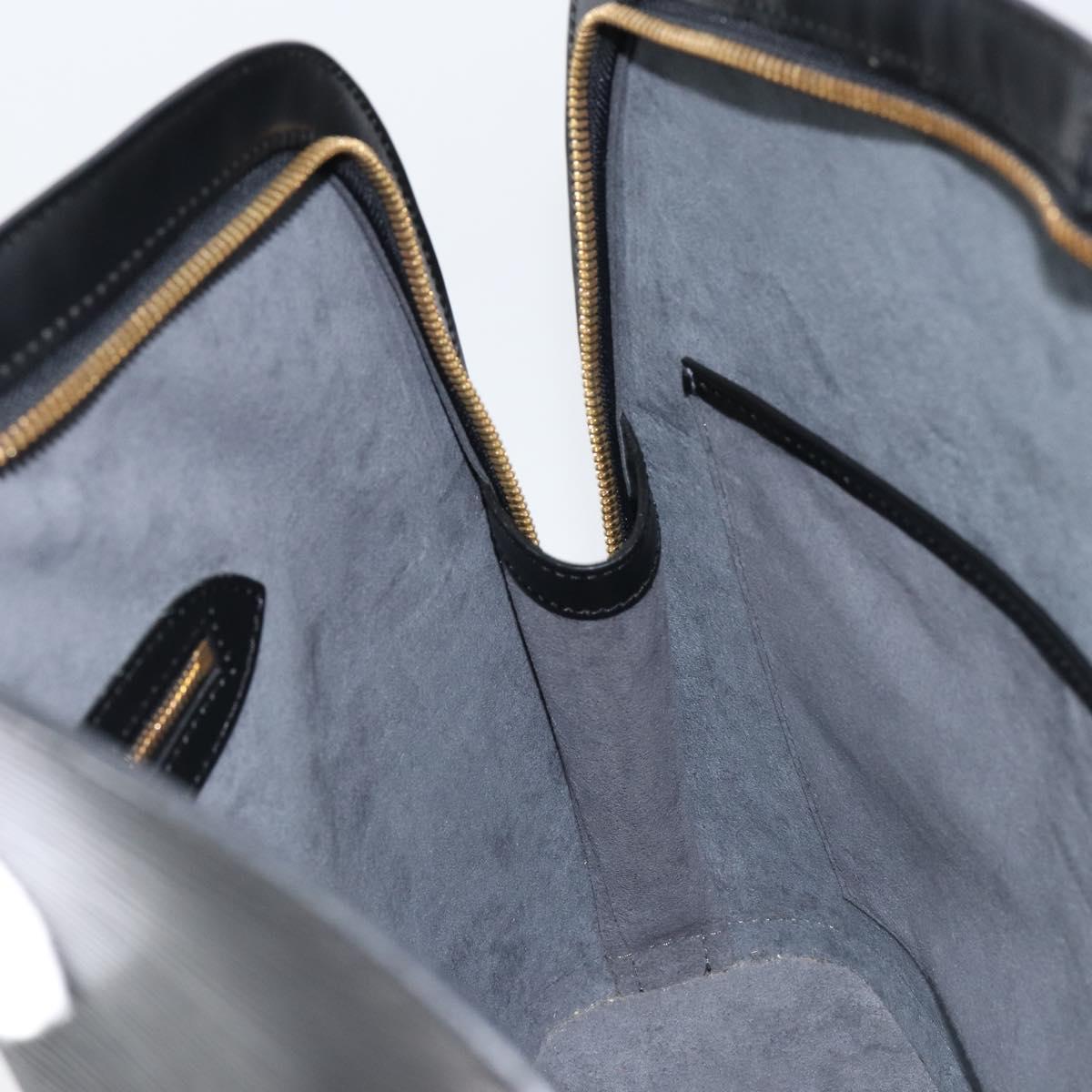 LOUIS VUITTON Epi Lussac Shoulder Bag Black M52282 LV Auth 149720