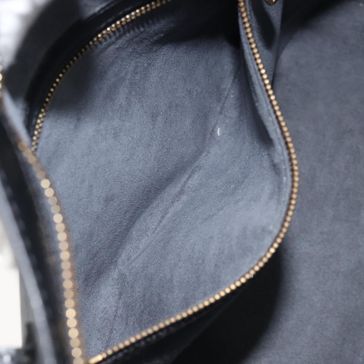 LOUIS VUITTON Epi Lussac Shoulder Bag Black M52282 LV Auth 149720