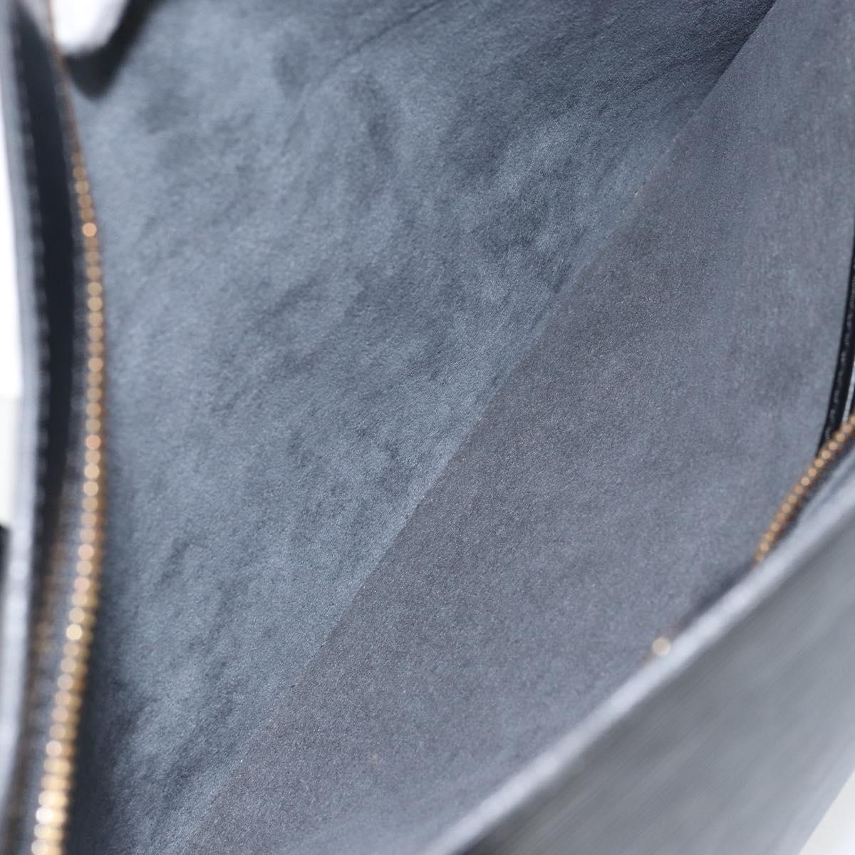 LOUIS VUITTON Epi Lussac Shoulder Bag Black M52282 LV Auth 149720