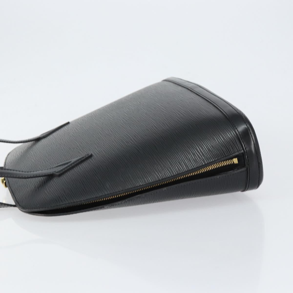 LOUIS VUITTON Epi Lussac Shoulder Bag Black M52282 LV Auth 149720