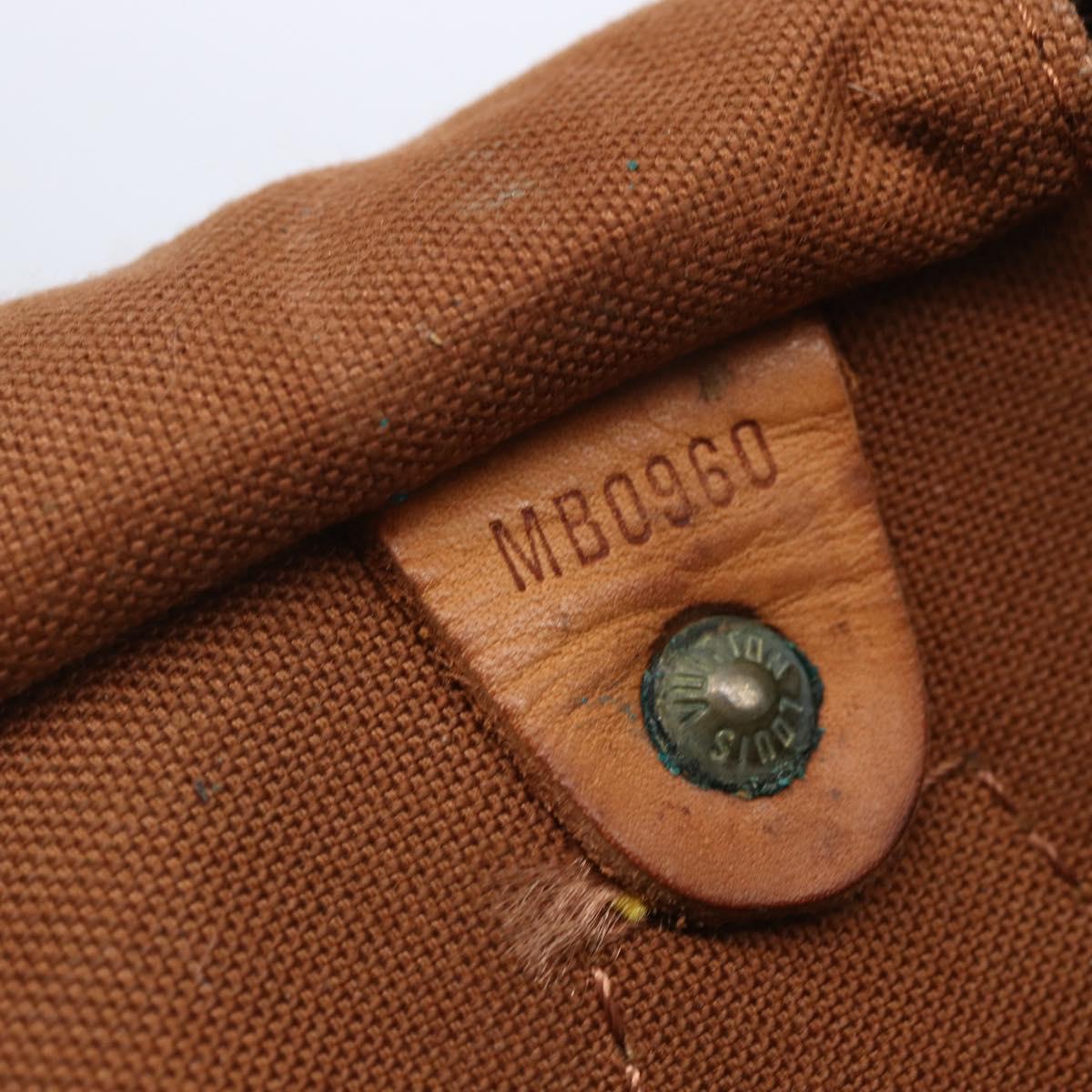 LOUIS VUITTON Monogram Speedy 35 Hand Bag M41524 LV Auth 149728