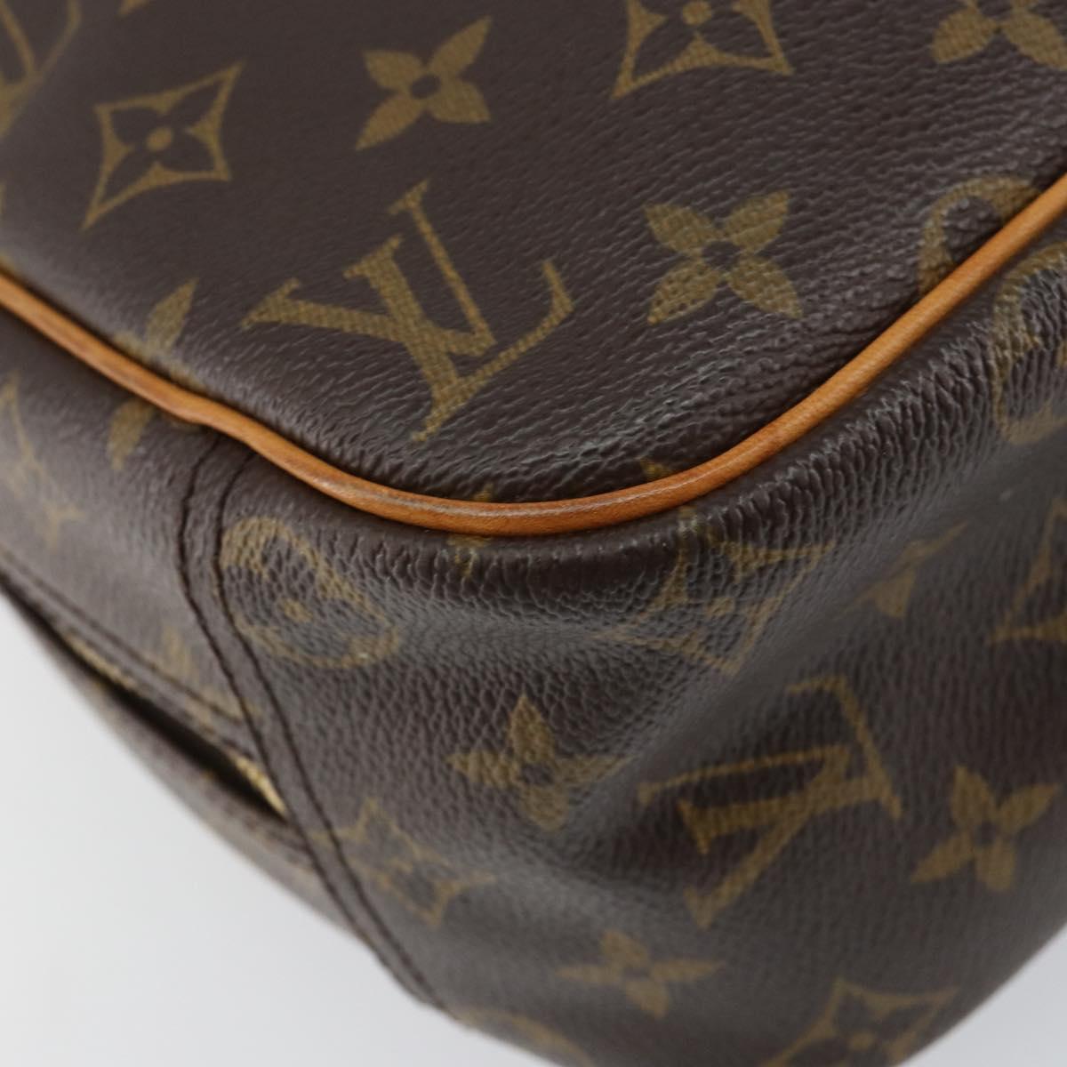 LOUIS VUITTON Monogram Trouville Hand Bag M42228 LV Auth 149729