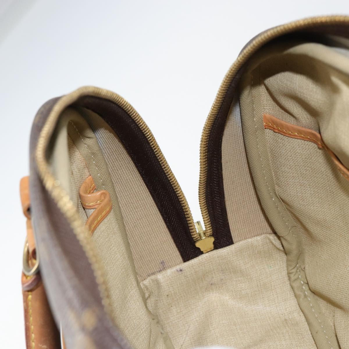 LOUIS VUITTON Monogram Trouville Hand Bag M42228 LV Auth 149729