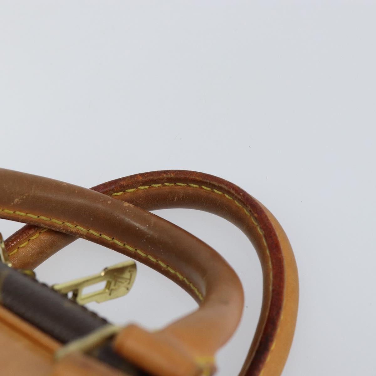 LOUIS VUITTON Monogram Trouville Hand Bag M42228 LV Auth 149729