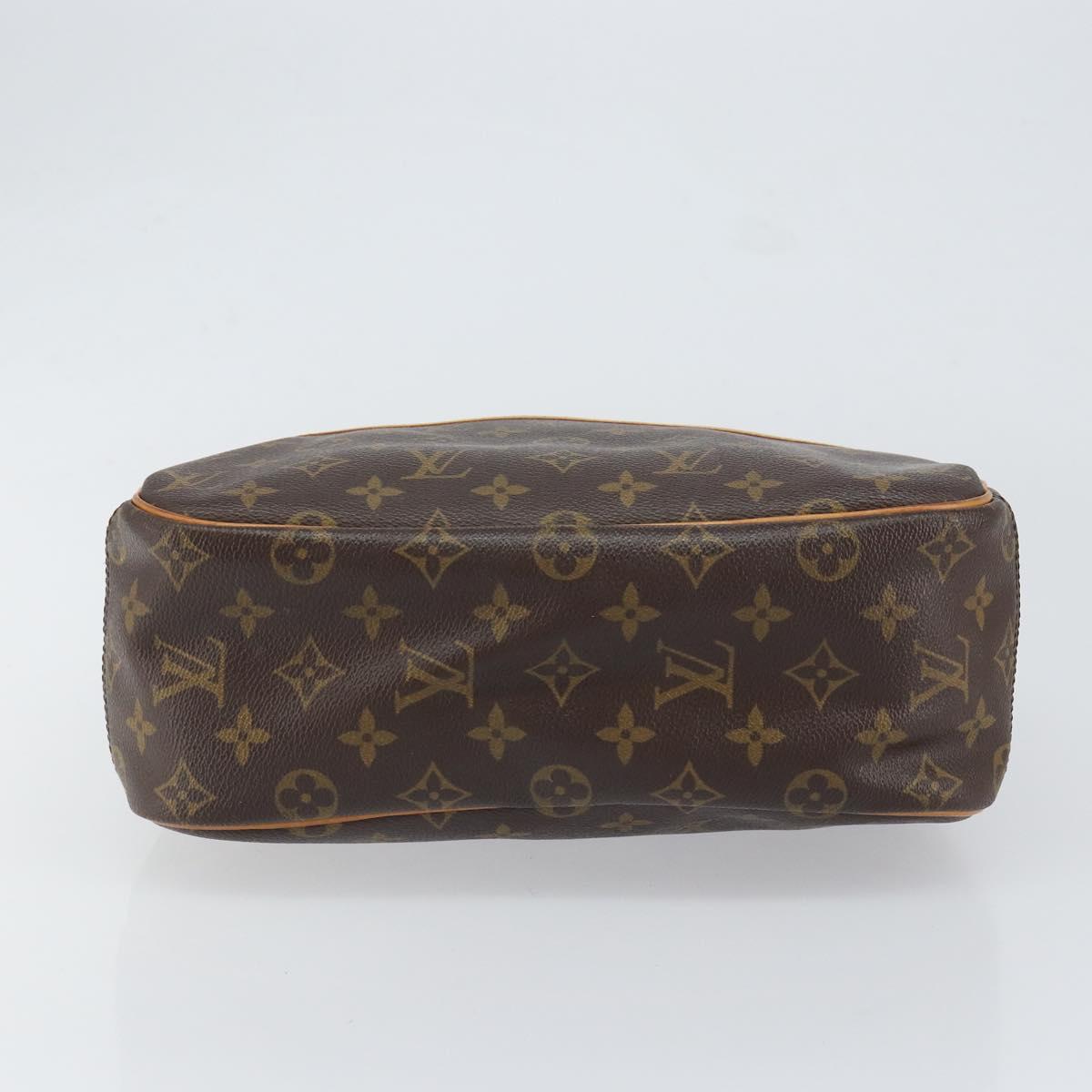 LOUIS VUITTON Monogram Trouville Hand Bag M42228 LV Auth 149729