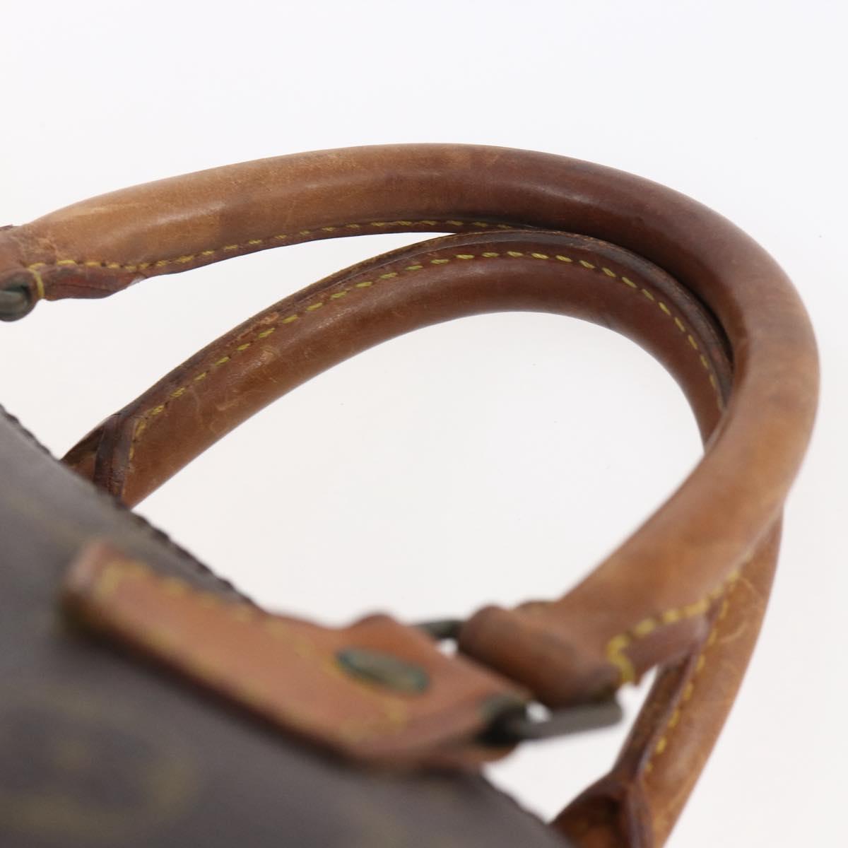 LOUIS VUITTON Monogram Speedy 35 Hand Bag M41524 LV Auth 149738