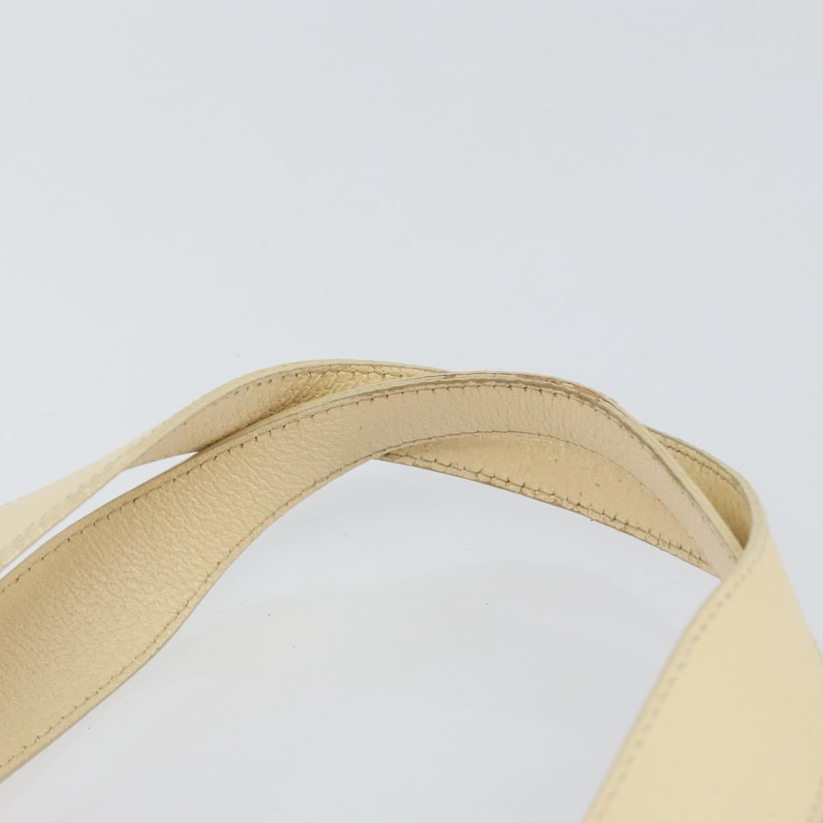 BVLGARI Logo Mania Hand Bag Canvas Pink Silver Auth 149749