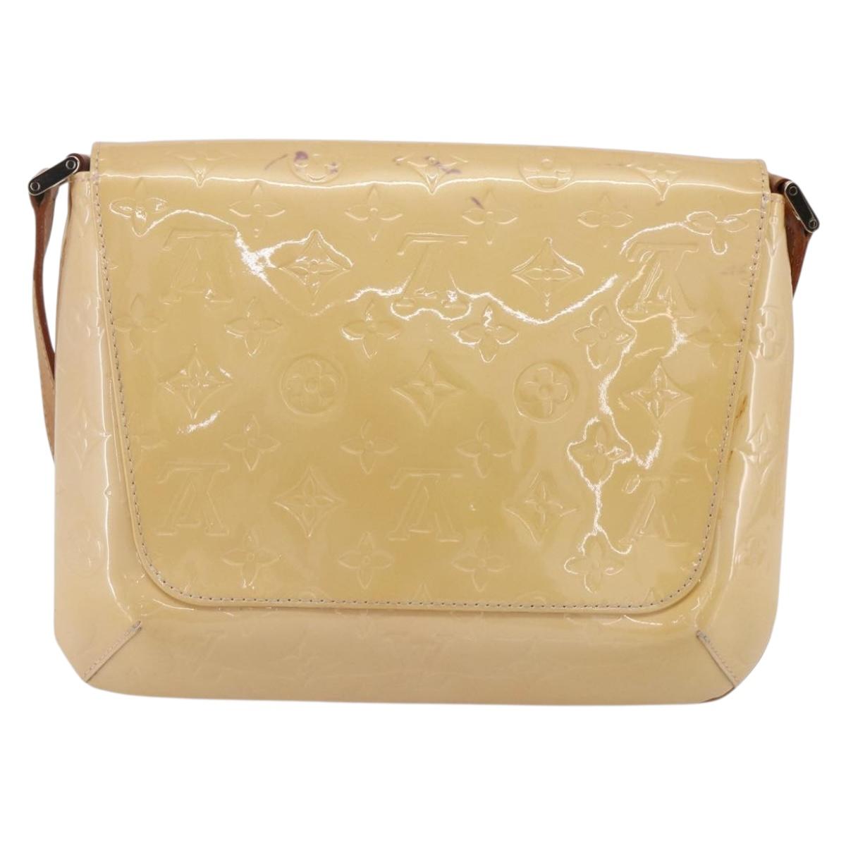 LOUIS VUITTON Monogram Vernis Thompson Street Bag Pink M91070 LV Auth 149756