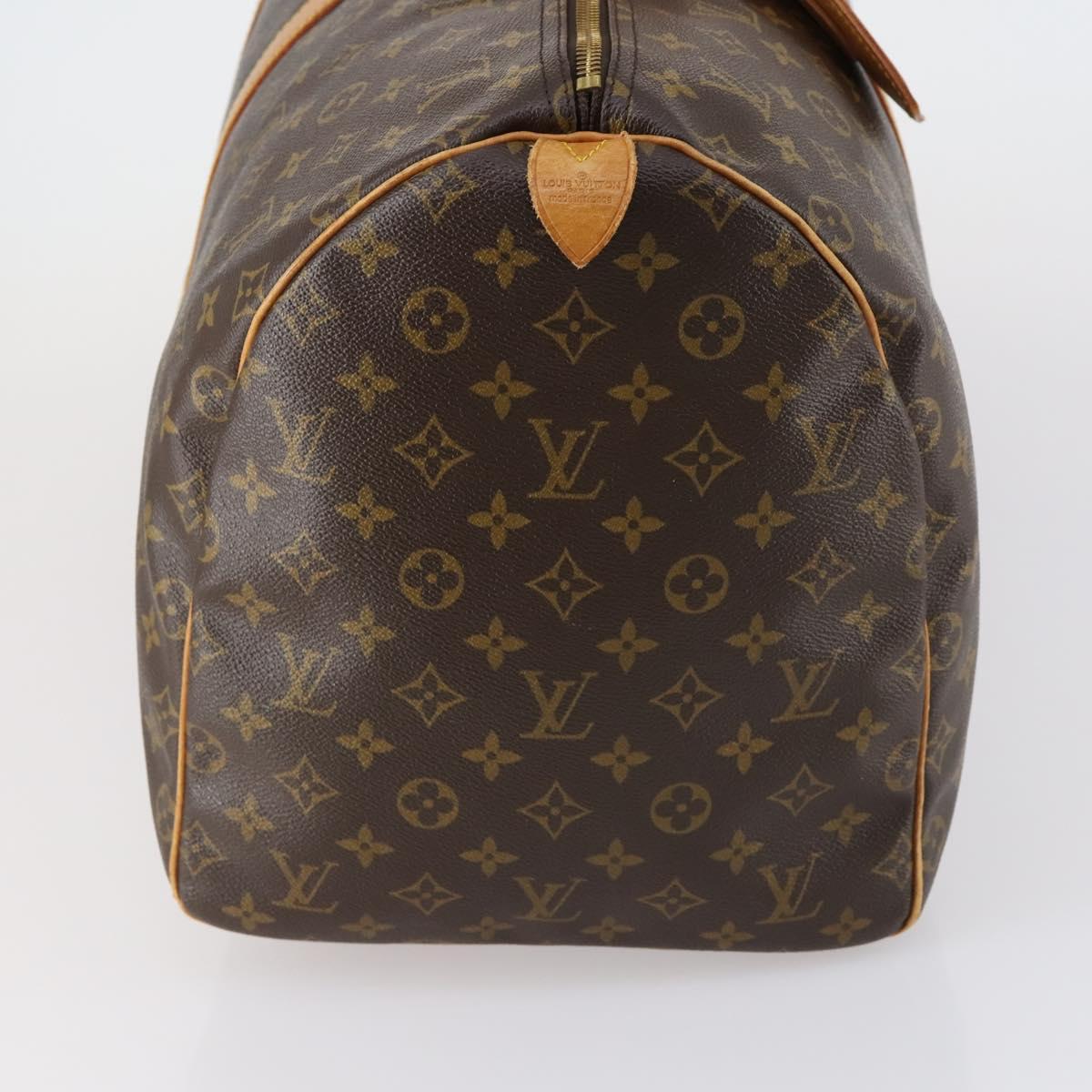 LOUIS VUITTON Monogram Keepall 55 Boston Bag M41424 LV Auth 149760
