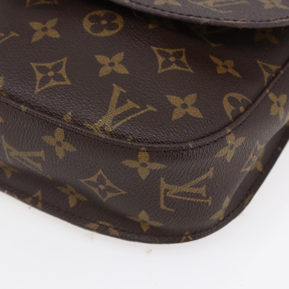 LOUIS VUITTON Monogram Saint Cloud GM Shoulder Bag M51242 LV Auth 149761