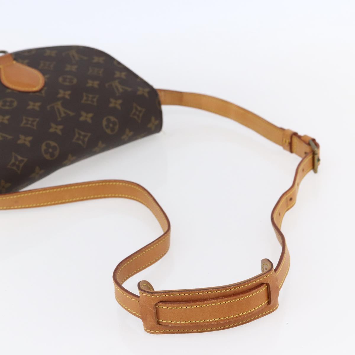LOUIS VUITTON Monogram Saint Cloud GM Shoulder Bag M51242 LV Auth 149761