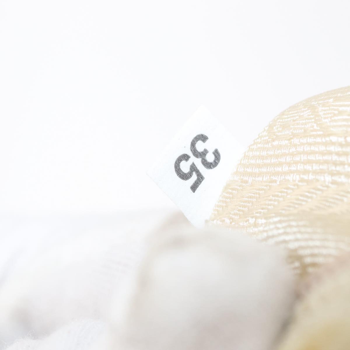 PRADA Backpack Nylon White Silver Auth 149779