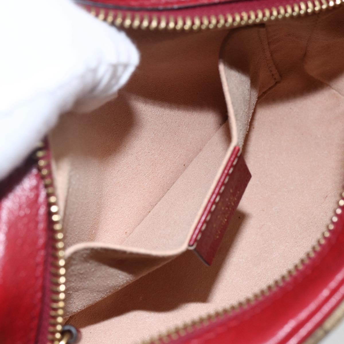 GUCCI GUCCI × Doraemon Micro GG Supreme Bag PVC Beige 647784 Auth 149860SM