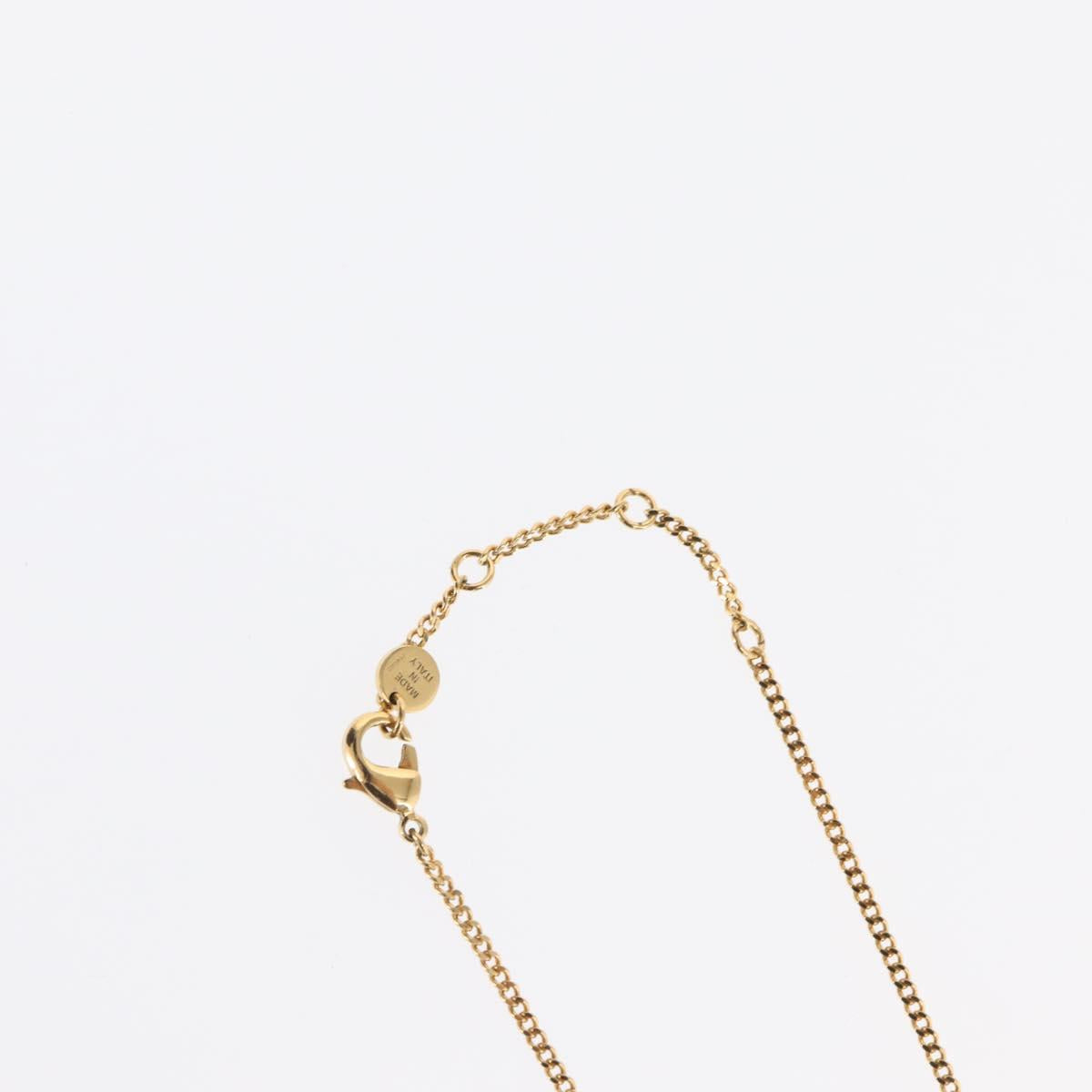 FENDI FENDI x FRGMT x POKÉMON Necklace metal Gold Tone Auth 149873SM