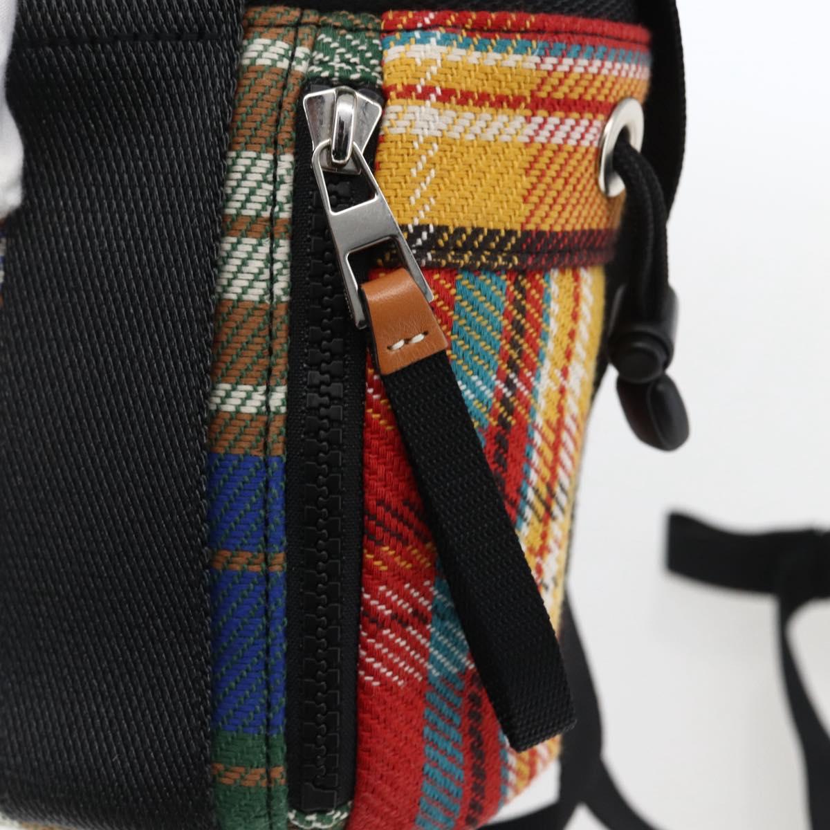 LOEWE Ã EYE Nature Shoulder Bag Canvas Multicolor Auth 149900SAM