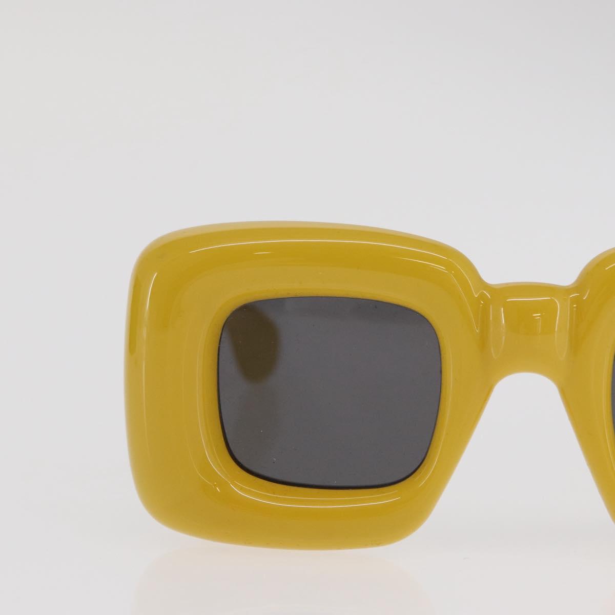 LOEWE Sunglasses plastic Yellow Auth 149902M