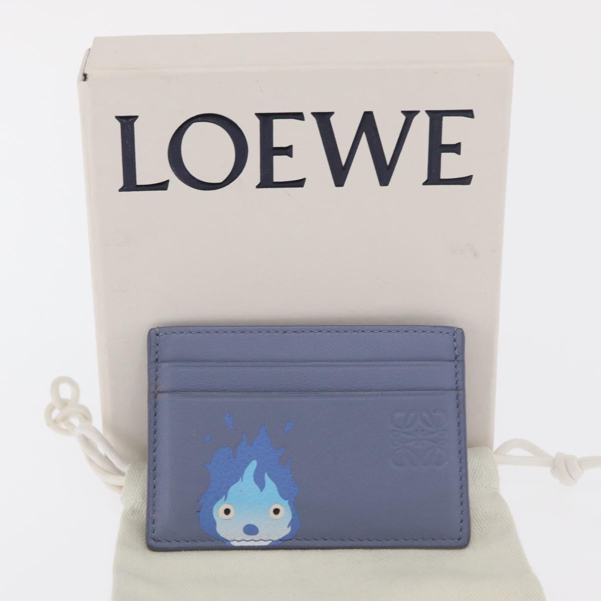 LOEWE LOEWE × Studio Ghibli Howl's Moving Castle Calcife Card Case Auth 149903SM