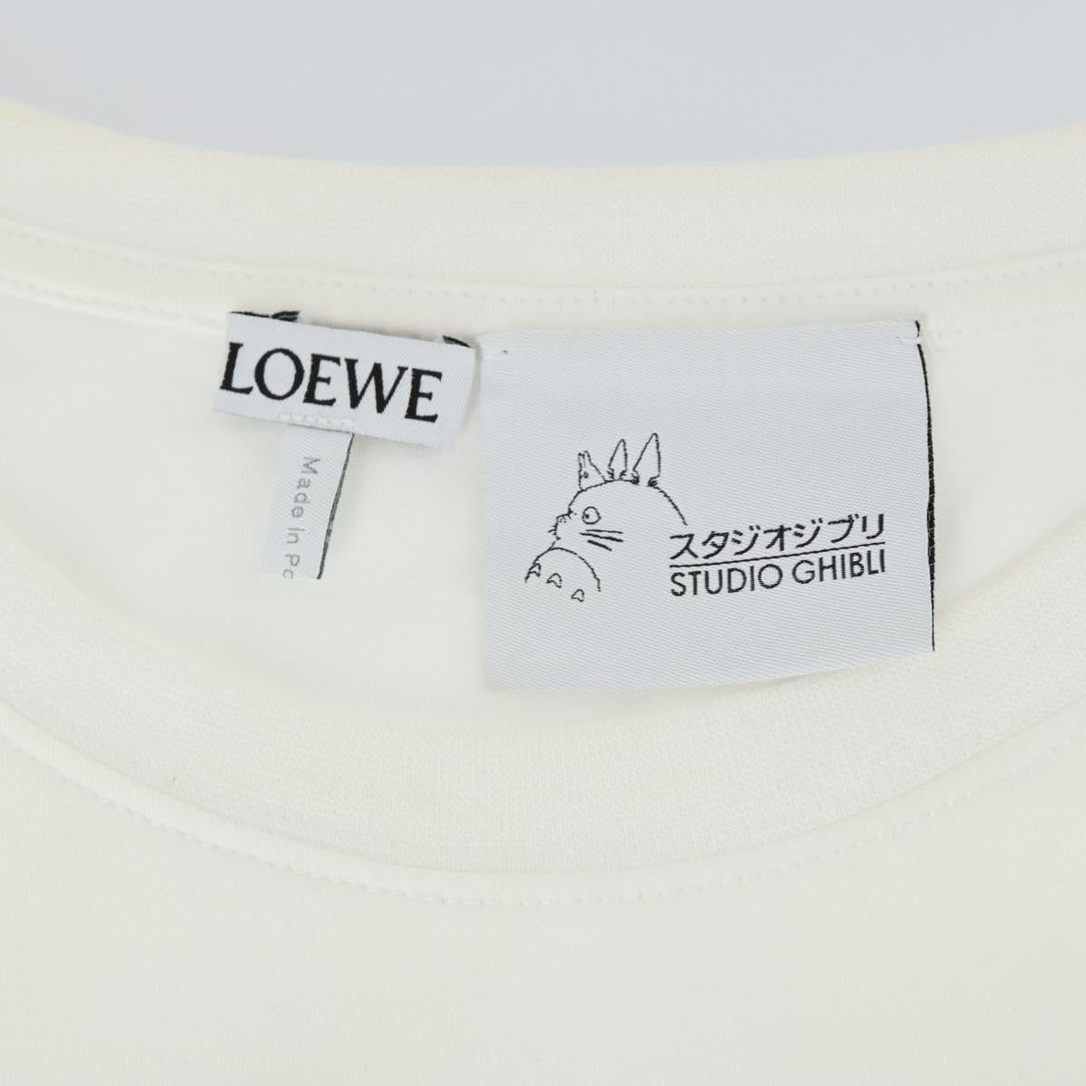 LOEWE × Studio Ghibli Spirited Away Boh Mouse TShirt T-shirt White Auth 149904SM