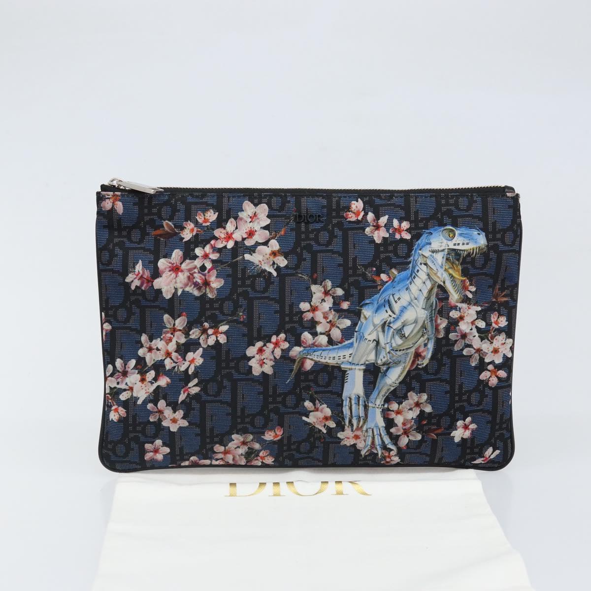 Christian Dior Dior × Hajime Sorayama Trotter Dinosaur Bag Nylon Auth 149918SAM