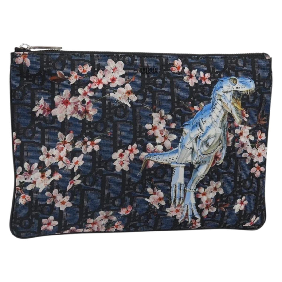 Christian Dior Dior × Hajime Sorayama Trotter Dinosaur Bag Nylon Auth 149918SAM