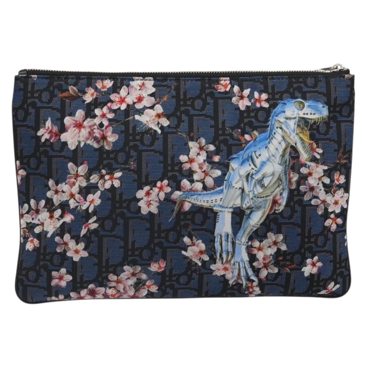Christian Dior Dior × Hajime Sorayama Trotter Dinosaur Bag Nylon Auth 149918SAM