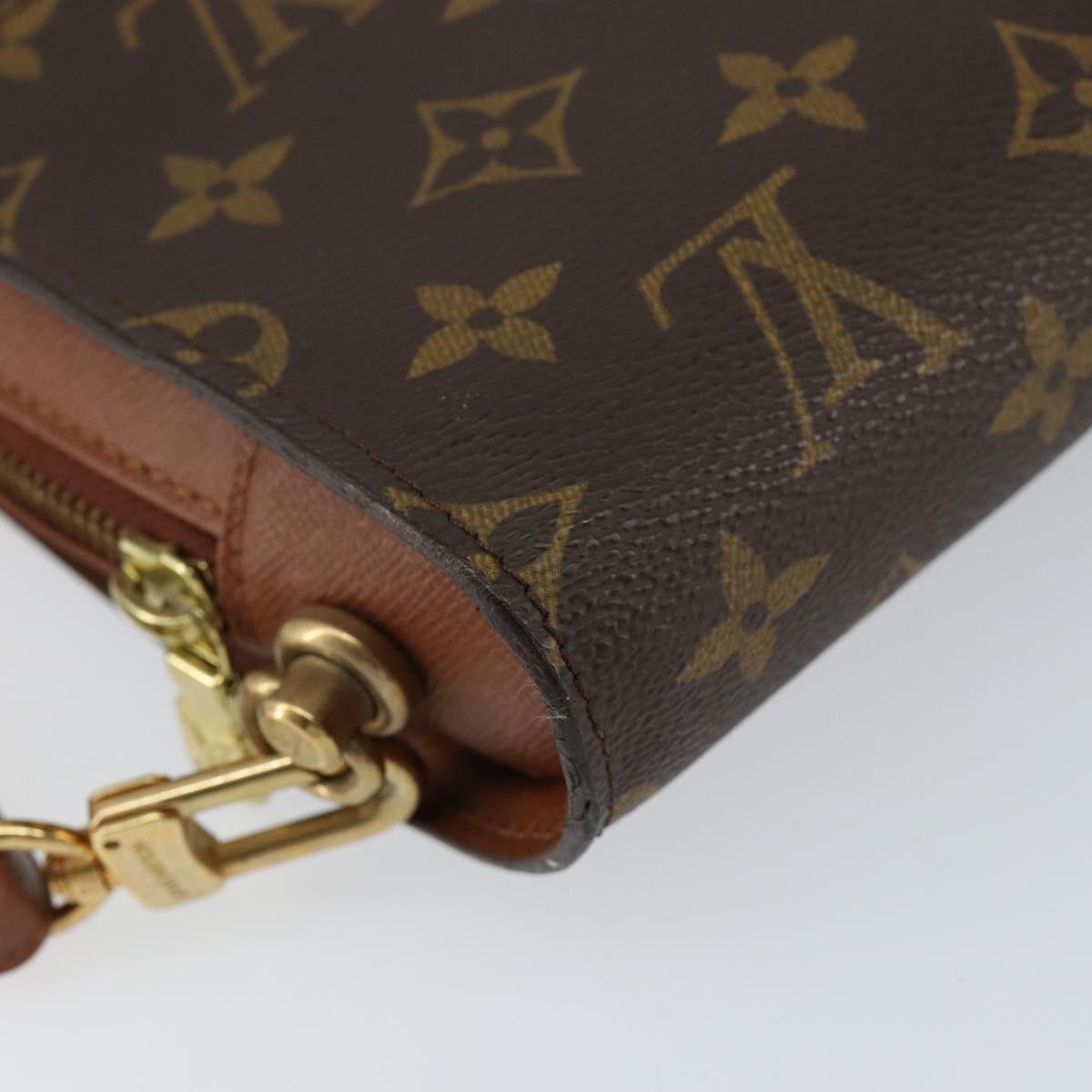 LOUIS VUITTON Monogram Orsay Clutch Bag M51790 LV Auth 149951