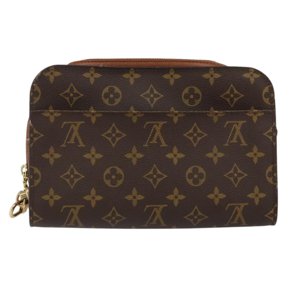 LOUIS VUITTON Monogram Orsay Clutch Bag M51790 LV Auth 149951