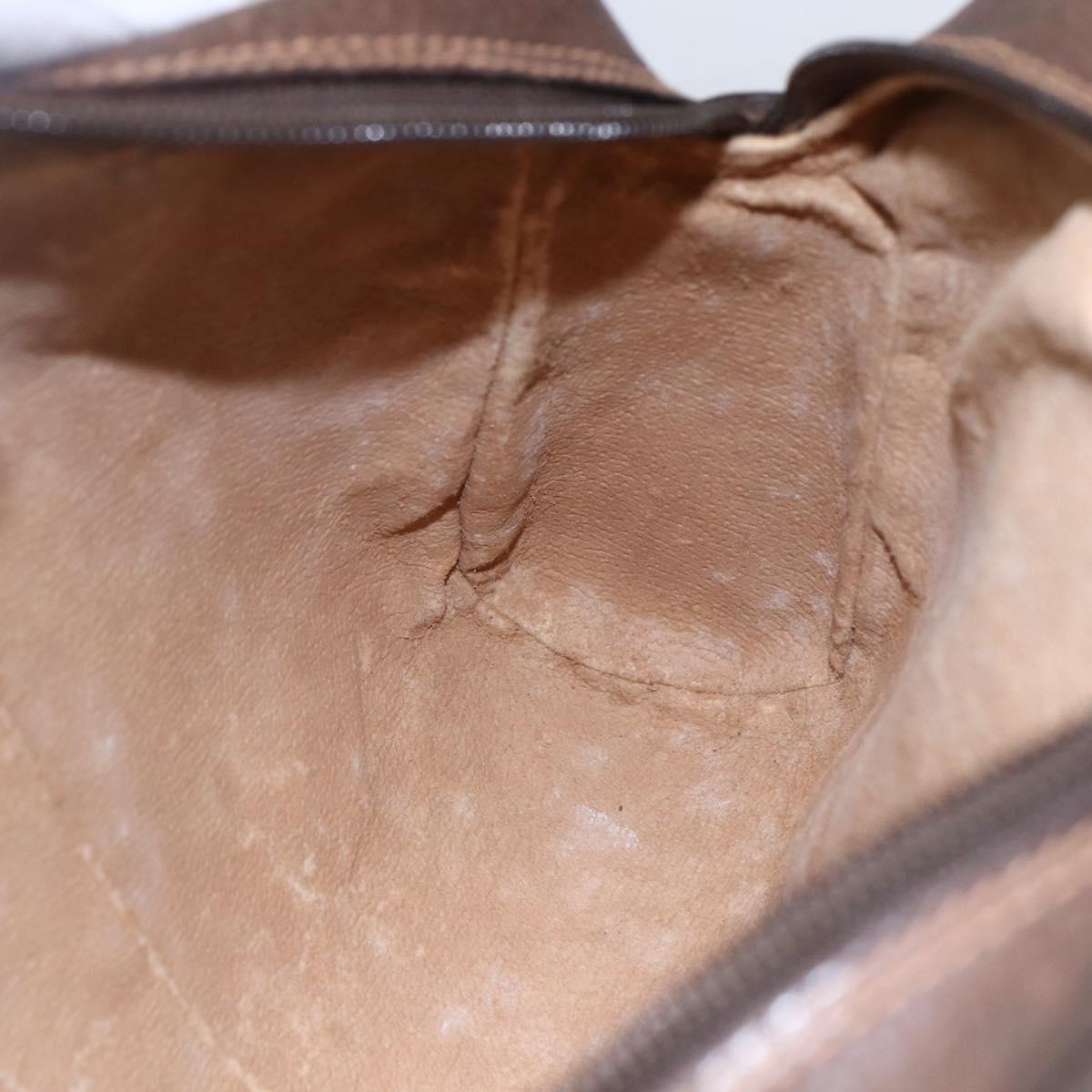 GUCCI GG Supreme Web Sherry Line Clutch Bag PVC Beige 156 01 012 Auth 149955