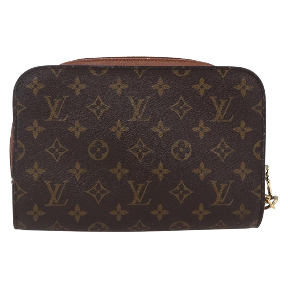 LOUIS VUITTON Monogram Orsay Clutch Bag M51790 LV Auth 149963