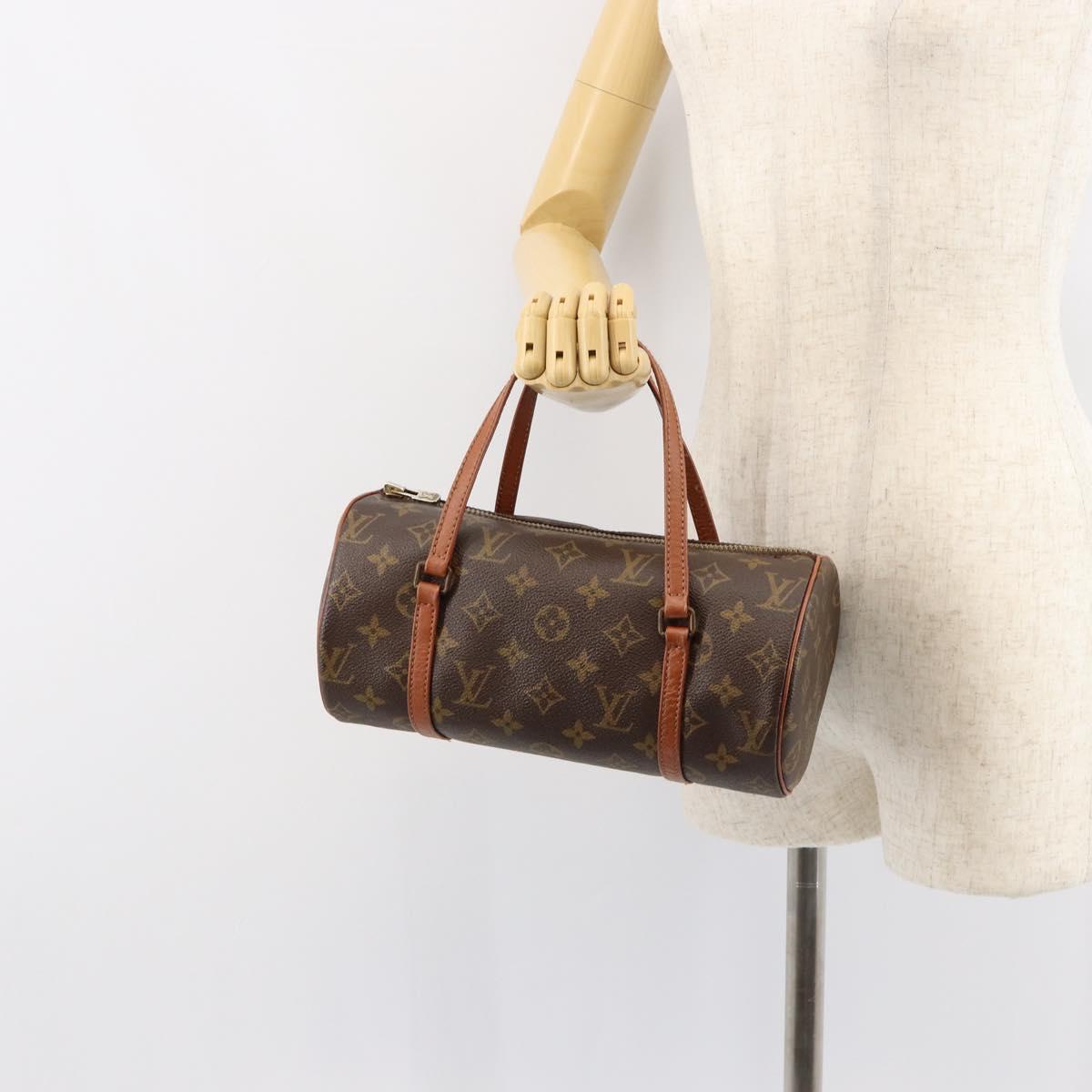 LOUIS VUITTON Monogram Papillon 26 Hand Bag M51386 LV Auth 149964