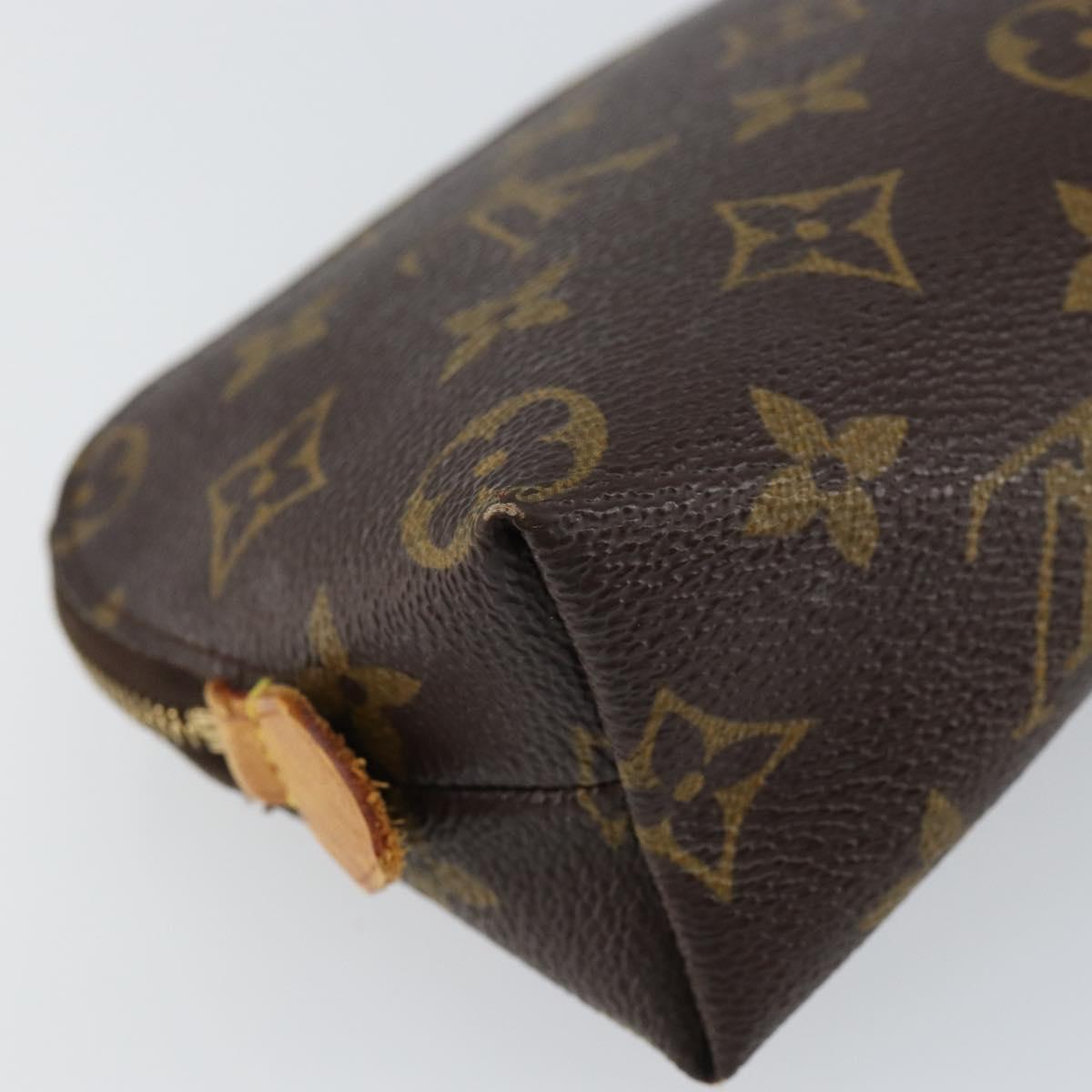 LOUIS VUITTON Monogram Pochette Cosmetic PM Pouch M43998 LV Auth 149984