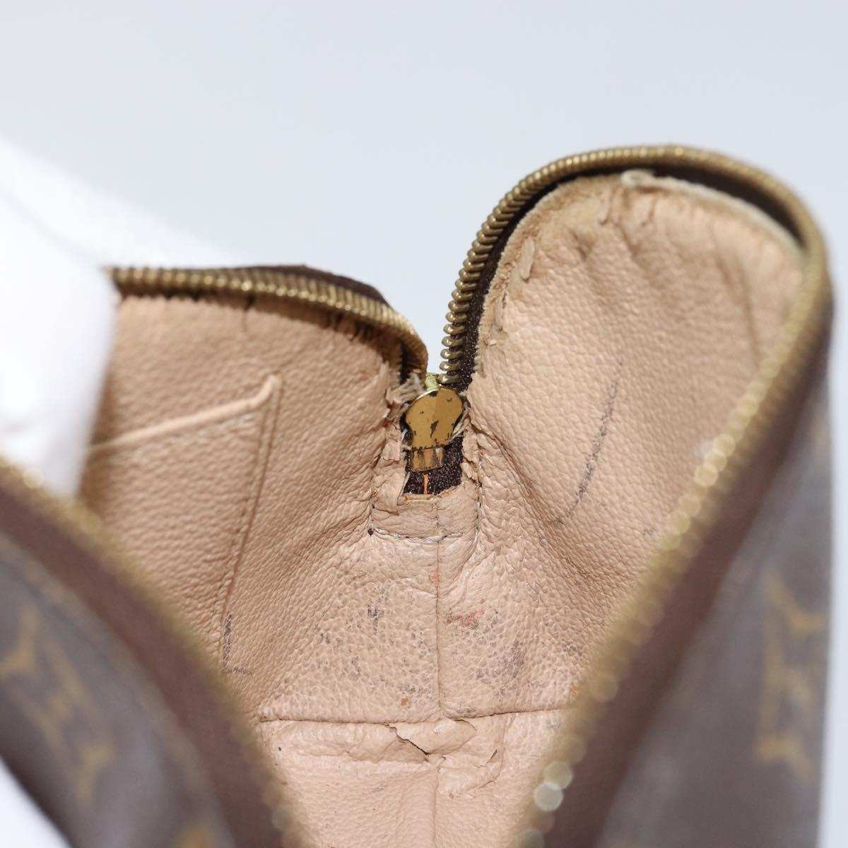 LOUIS VUITTON Monogram Pochette Cosmetic PM Pouch M43998 LV Auth 149984