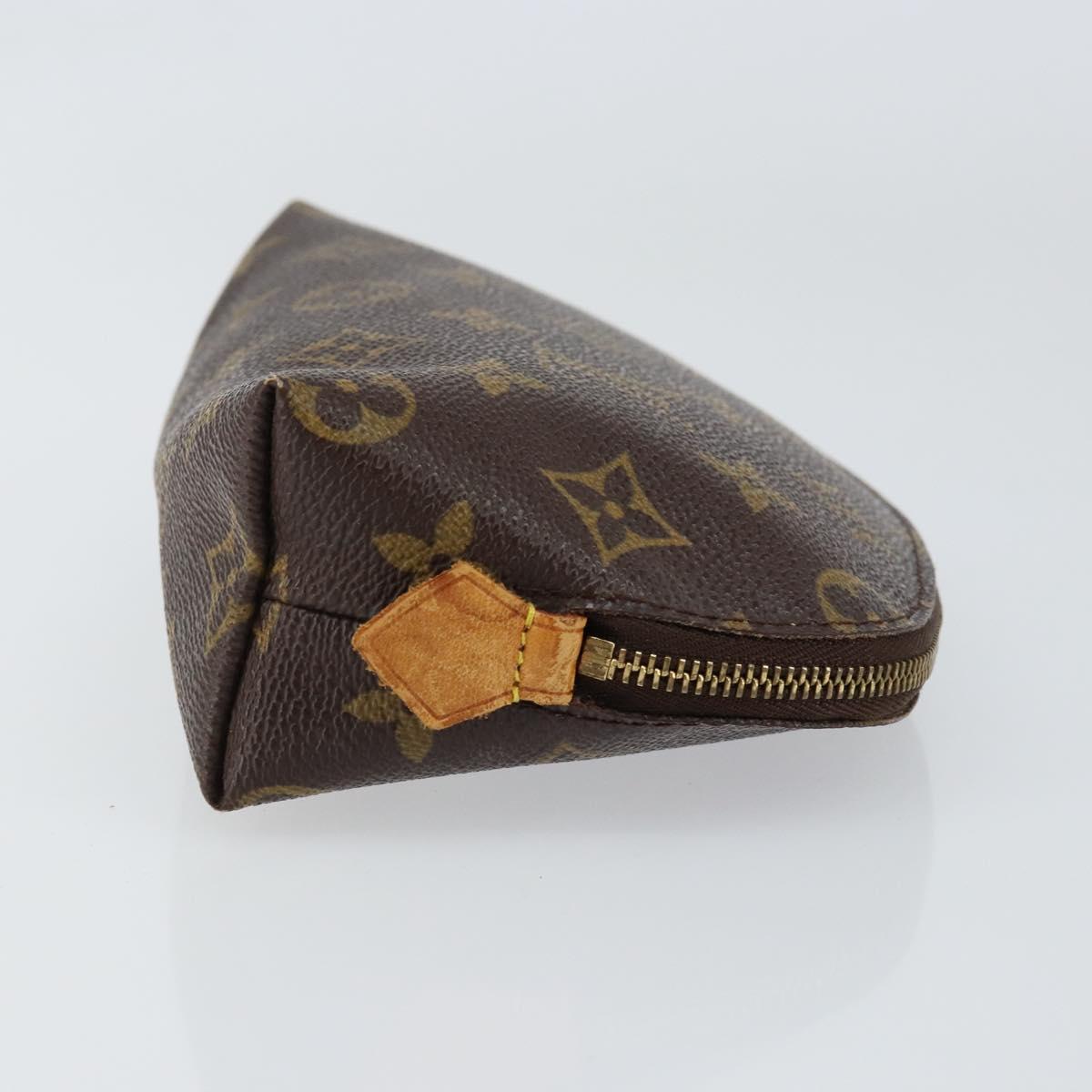 LOUIS VUITTON Monogram Pochette Cosmetic PM Pouch M43998 LV Auth 149984