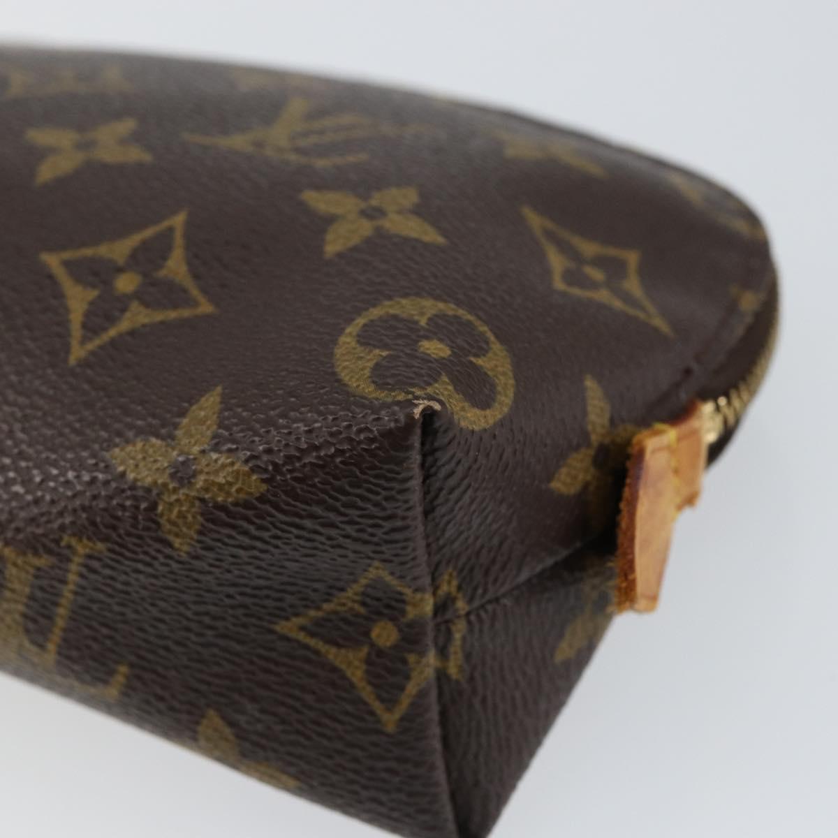 LOUIS VUITTON Monogram Pochette Cosmetic PM Pouch M43998 LV Auth 149984