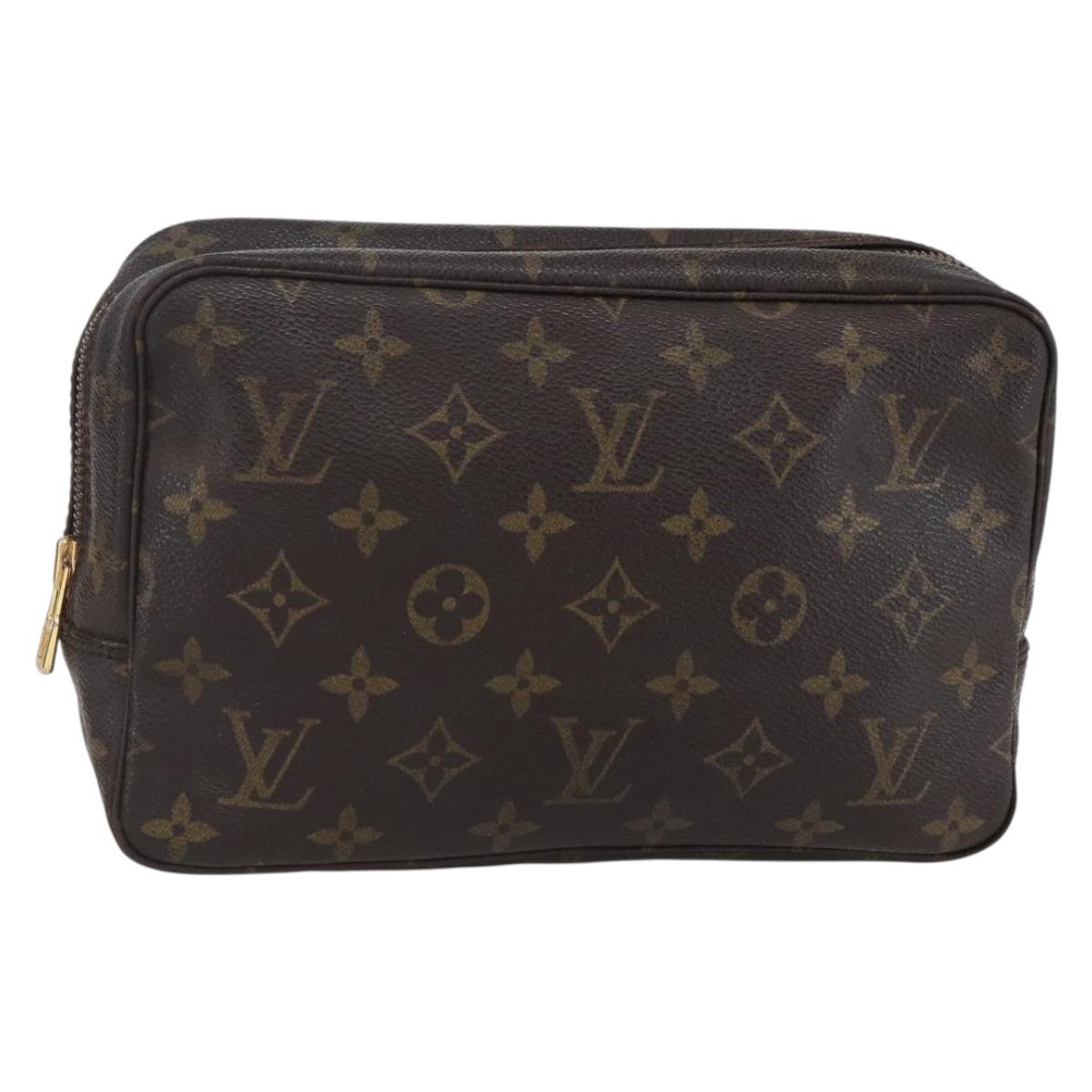 LOUIS VUITTON Monogram Trousse Toilette 23 Clutch Bag M47524 LV Auth 149985