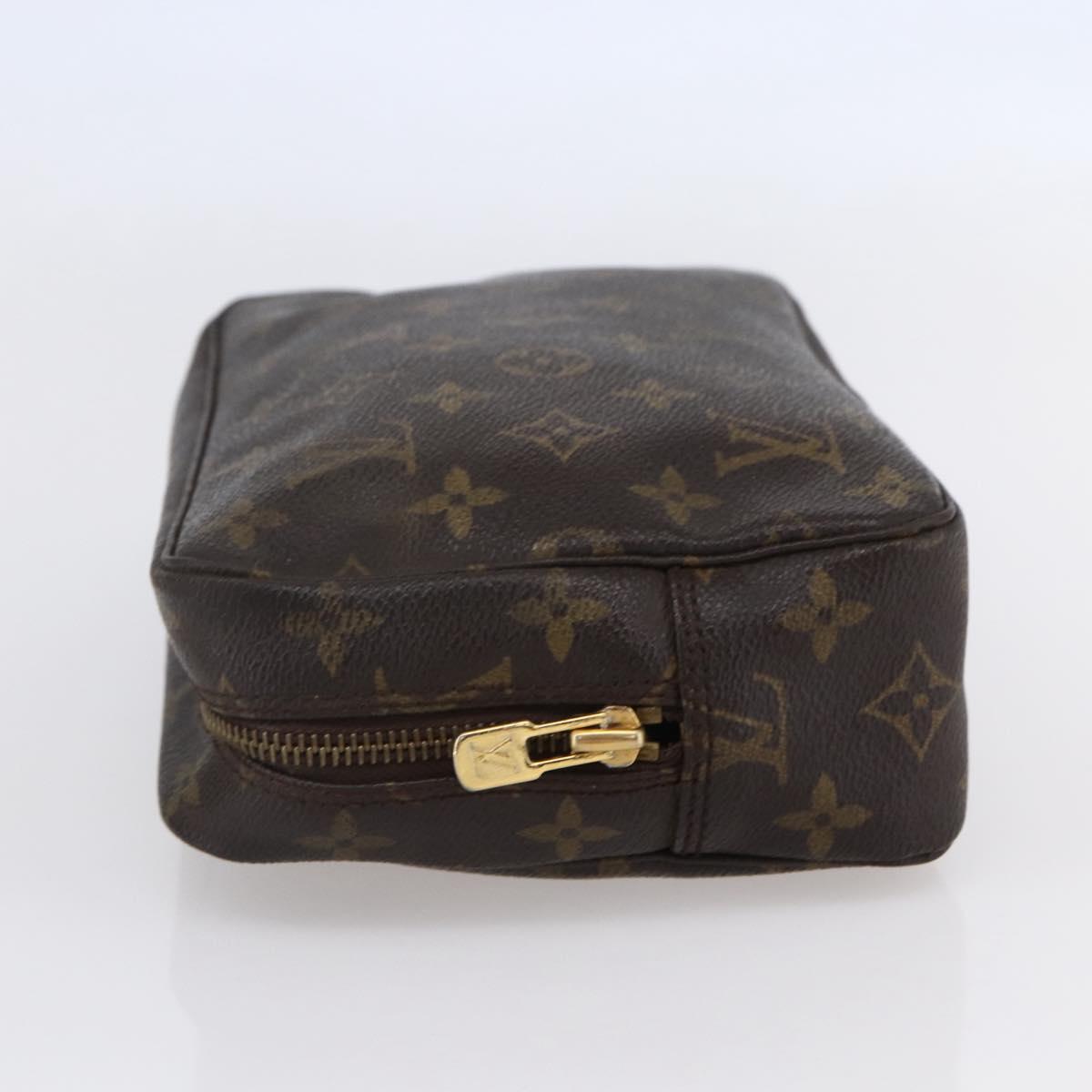 LOUIS VUITTON Monogram Trousse Toilette 23 Clutch Bag M47524 LV Auth 149985