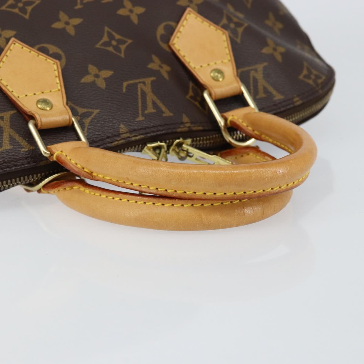 LOUIS VUITTON Monogram Alma Hand Bag M51130 LV Auth 149986