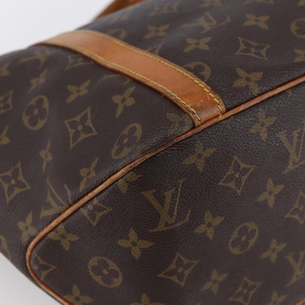 LOUIS VUITTON Monogram Sac Shopping Tote Bag M51108 LV Auth 149988