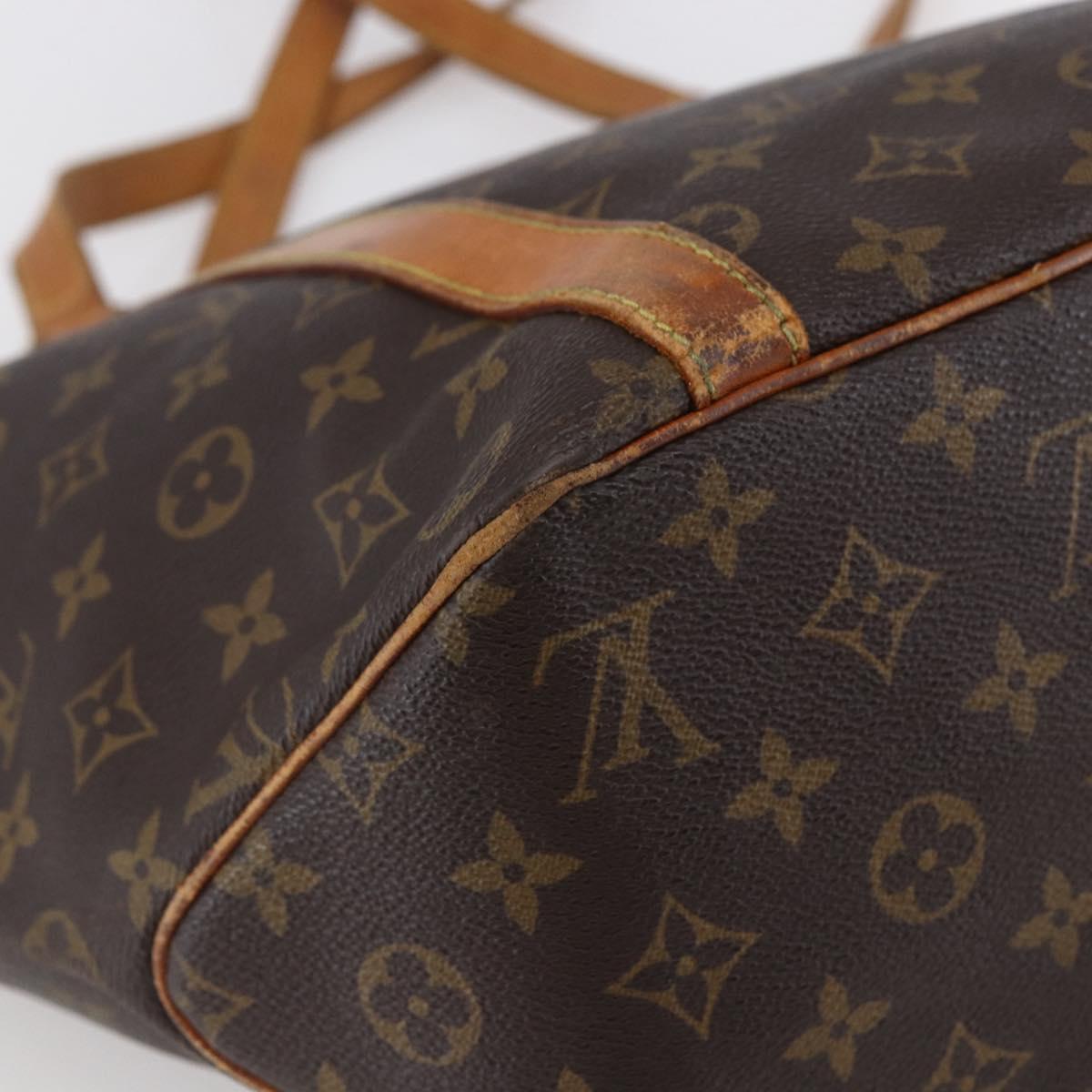 LOUIS VUITTON Monogram Sac Shopping Tote Bag M51108 LV Auth 149988