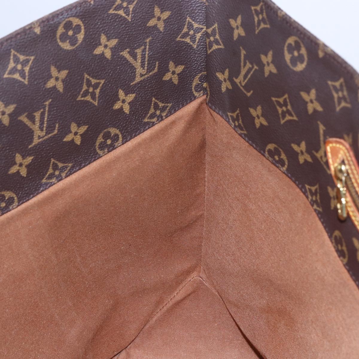 LOUIS VUITTON Monogram Sac Shopping Tote Bag M51108 LV Auth 149988