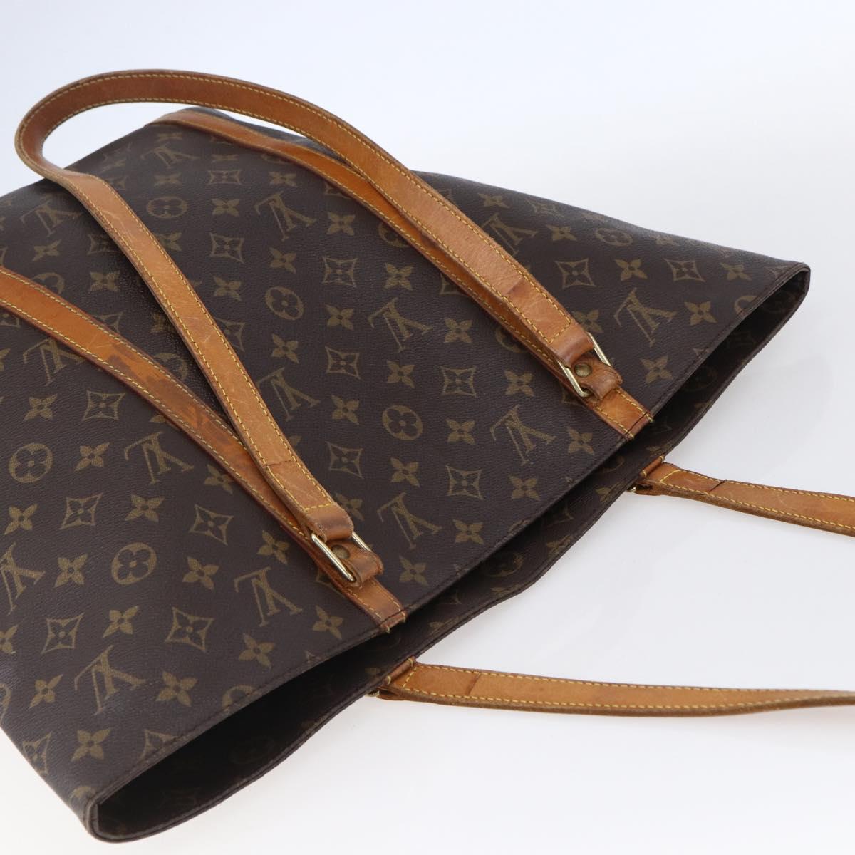 LOUIS VUITTON Monogram Sac Shopping Tote Bag M51108 LV Auth 149988