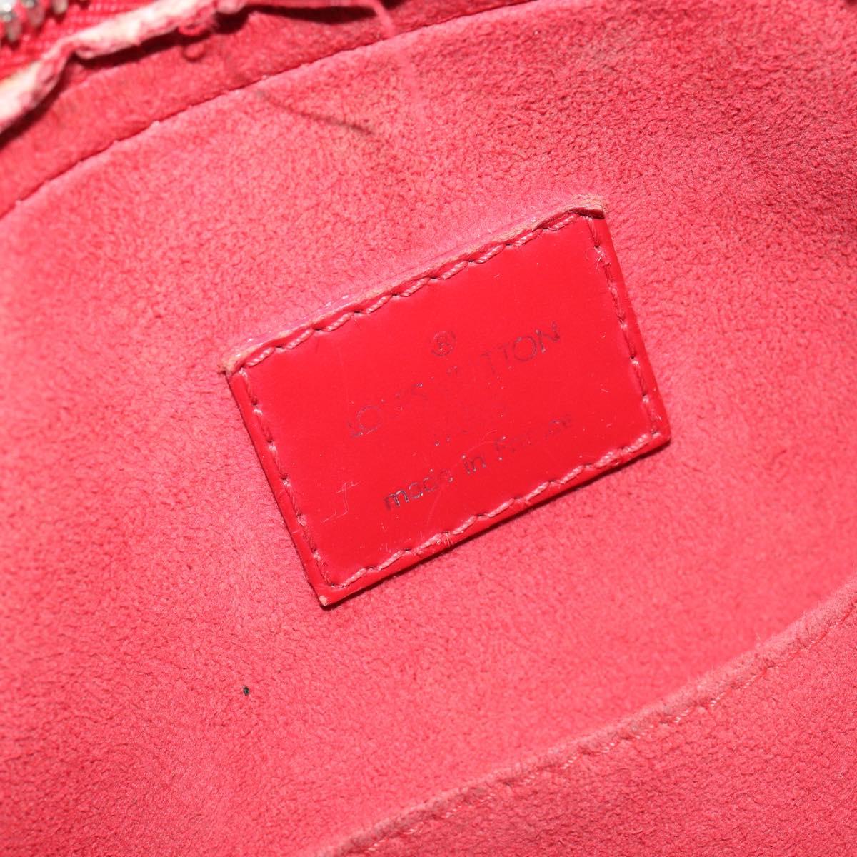 LOUIS VUITTON Epi jasmine Hand Bag Red M52087 LV Auth 149994