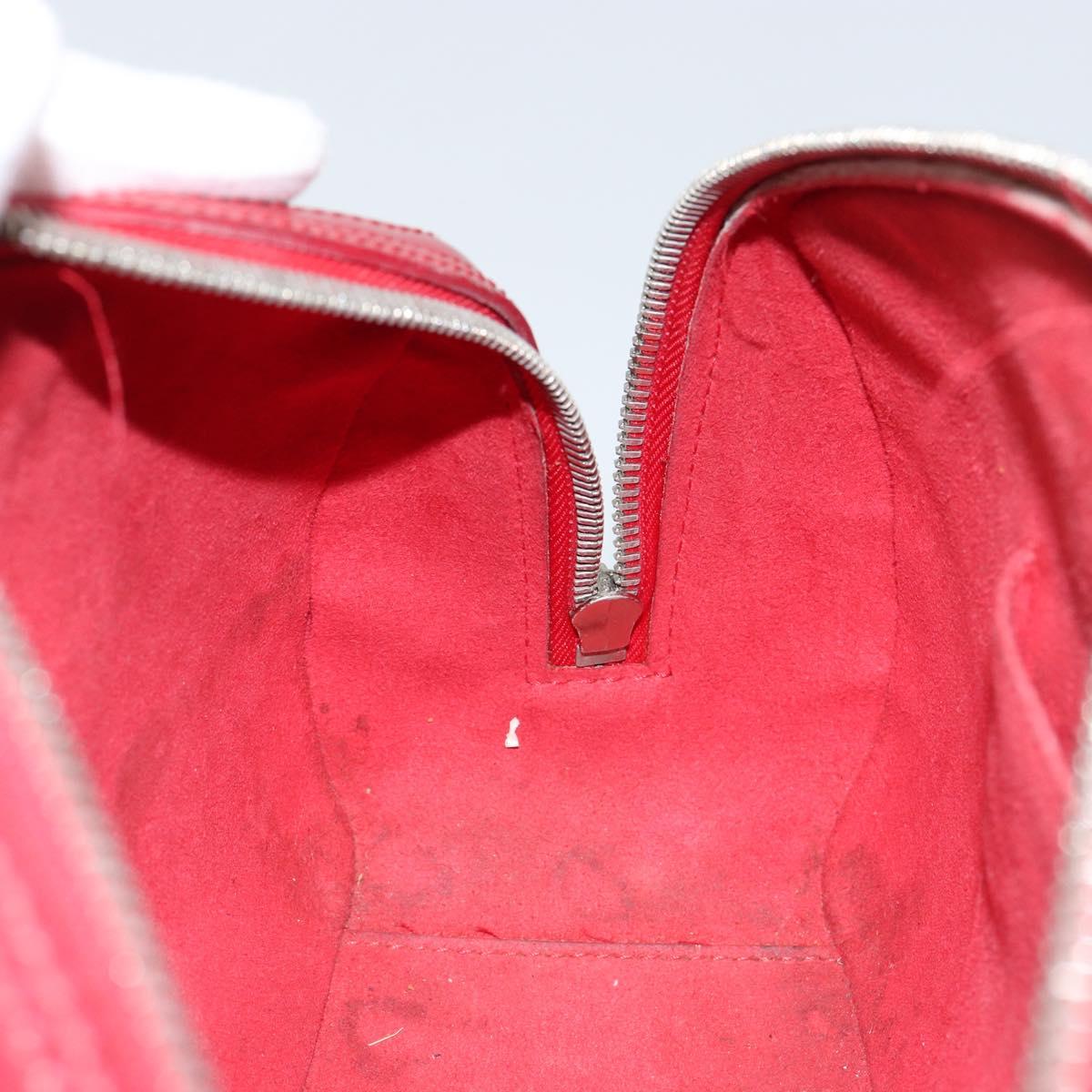 LOUIS VUITTON Epi jasmine Hand Bag Red M52087 LV Auth 149994