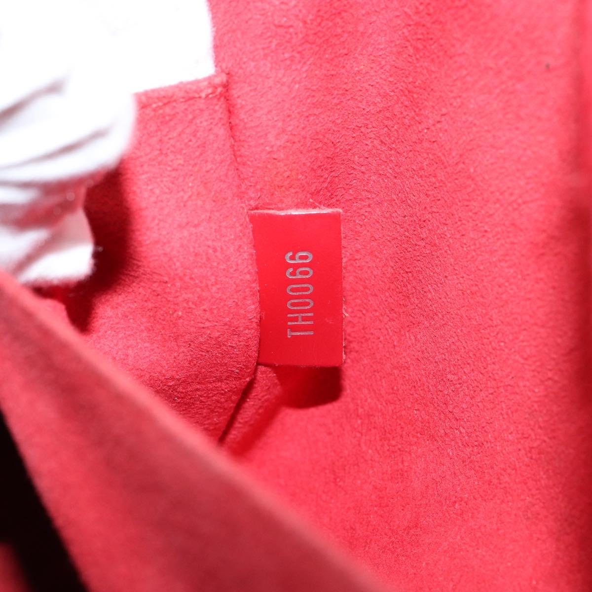 LOUIS VUITTON Epi jasmine Hand Bag Red M52087 LV Auth 149994