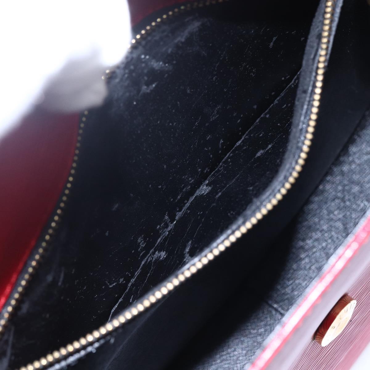 LOUIS VUITTON Epi Saint Cloud GM Shoulder Bag Red M52197 LV Auth 149995V