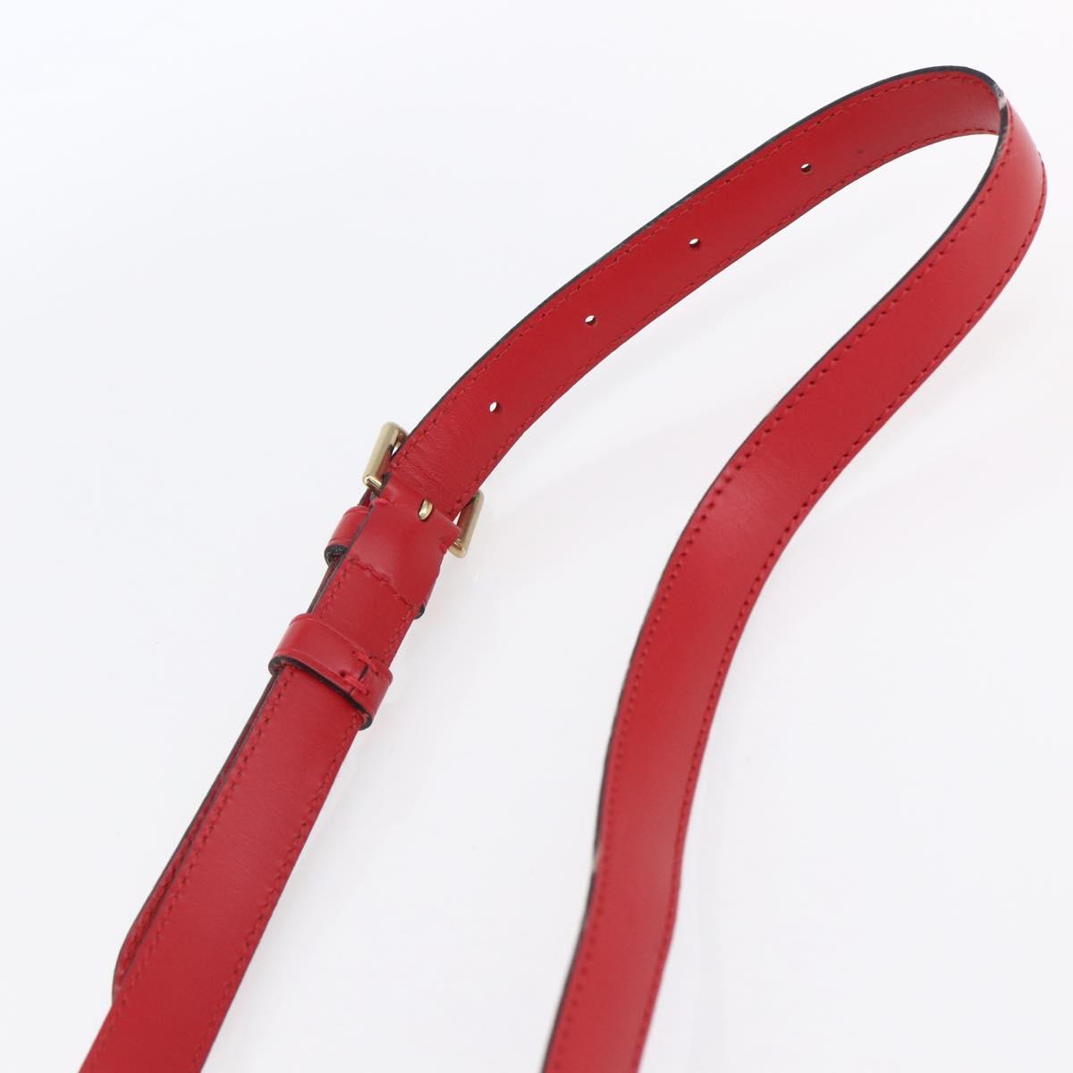LOUIS VUITTON Epi Saint Cloud GM Shoulder Bag Red M52197 LV Auth 149995V